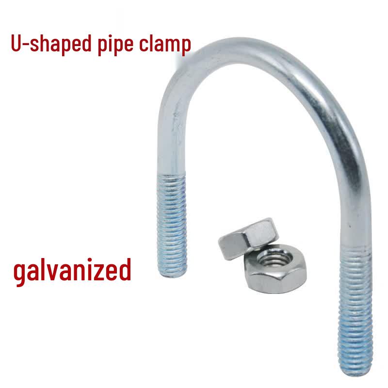 Galvanized U-Type Pipe Clamp