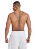 Men's Rhinestone Fishnet Vest - Sexy See-through Party Top with Flash Diamonds