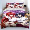 Sexy Girl High School DxD Anime Comforter Bedding SetDuvet Cover Bed Set Quilt Cover Pillowcaseking Queen Size Bedding Set Kid