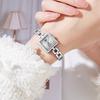 Chinese Retro Bracelet Watch Women'S Small Square Plate Bracelet Watch Niche High-End Medium And Antique Small Silver Watch