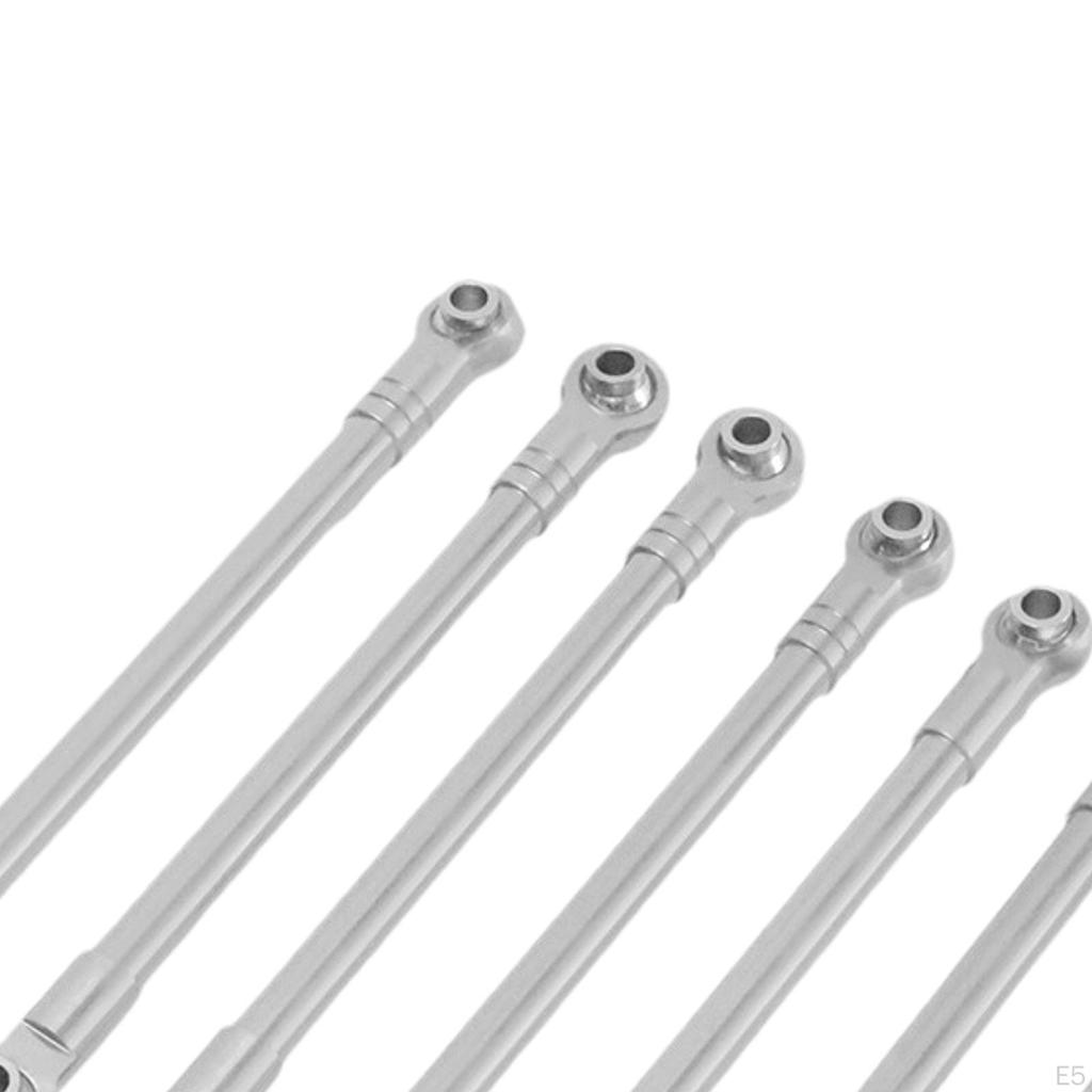 8 Pieces RC Car Chassis Fixing Linkage Rod DIY Modified High Performance Components Spare Part