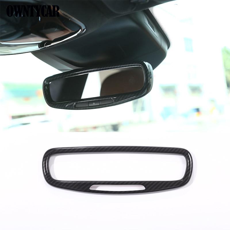 ABS Carbon Fiber For Maserati Levante 2016-2025 Car Glass Lifting Navigation Decoration Steering Wheel Button Frame Cover Trim