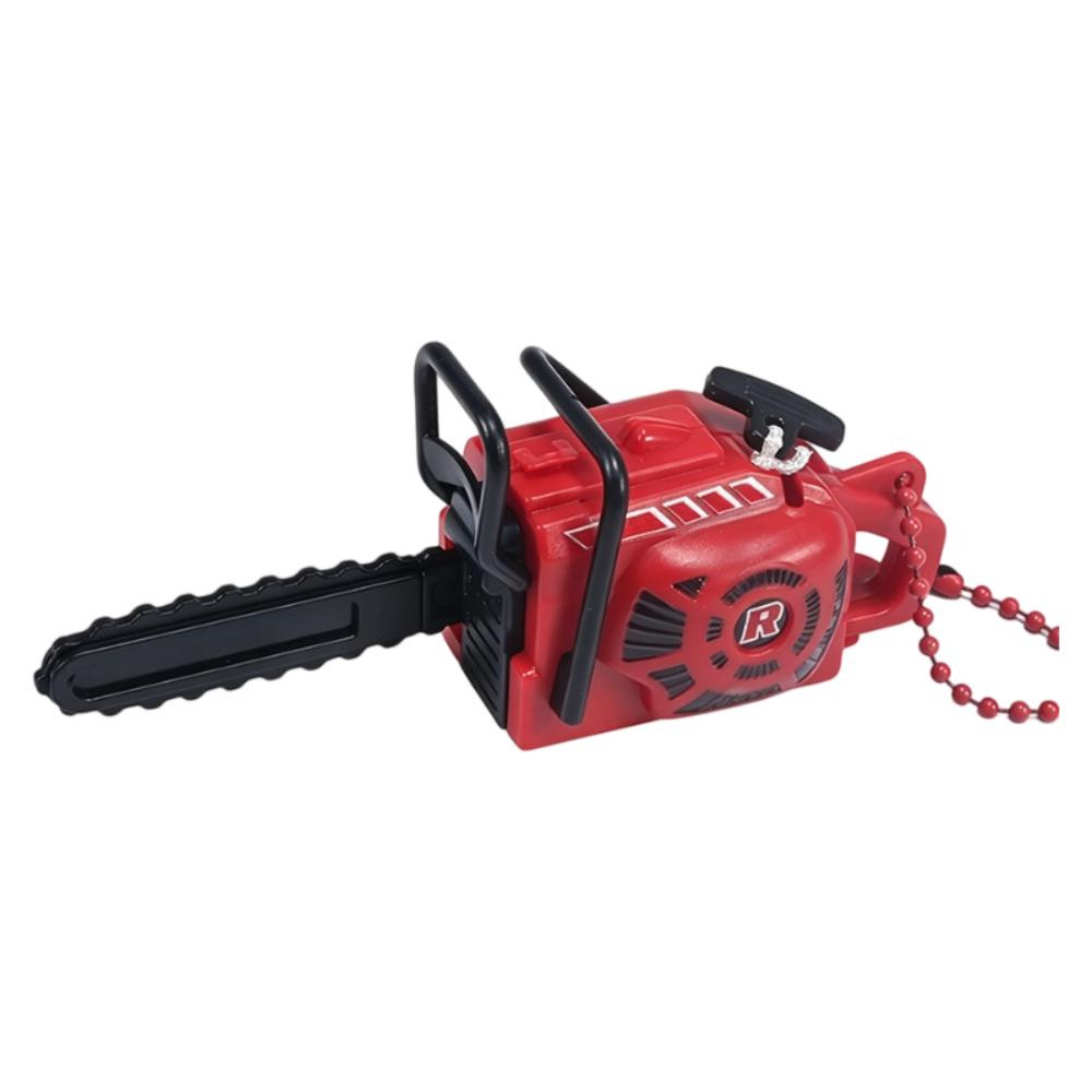 Plastic Power Saw Bag Pendant Pull Rope Logging Saw Toy  Gift Toy Key Decor