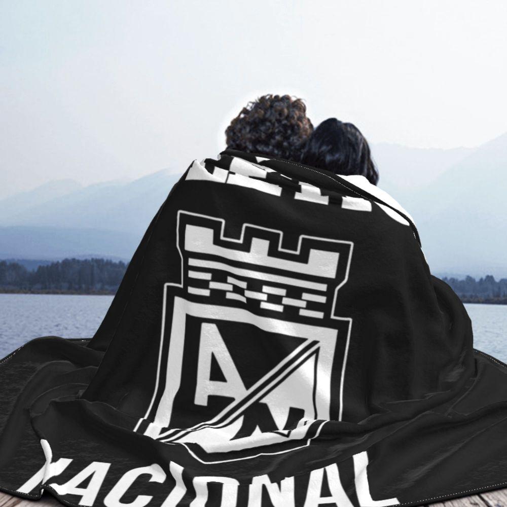 Atletico Nacional Colombia Medellin Futbol Blanket Fluffy Fashion High-Quality Bedding Throws For Sofa Bedroom