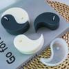 1-Pack Tai Chi Yin Yang Silicone Molds for Candle Making, Plaster,And Planter - Creative Resin Casting Molds for Soap,Home Decor
