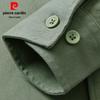 Pierre Cardin Herren Einfarbiges 100% Baumwolle Bügelfreies Business Casual Hemd