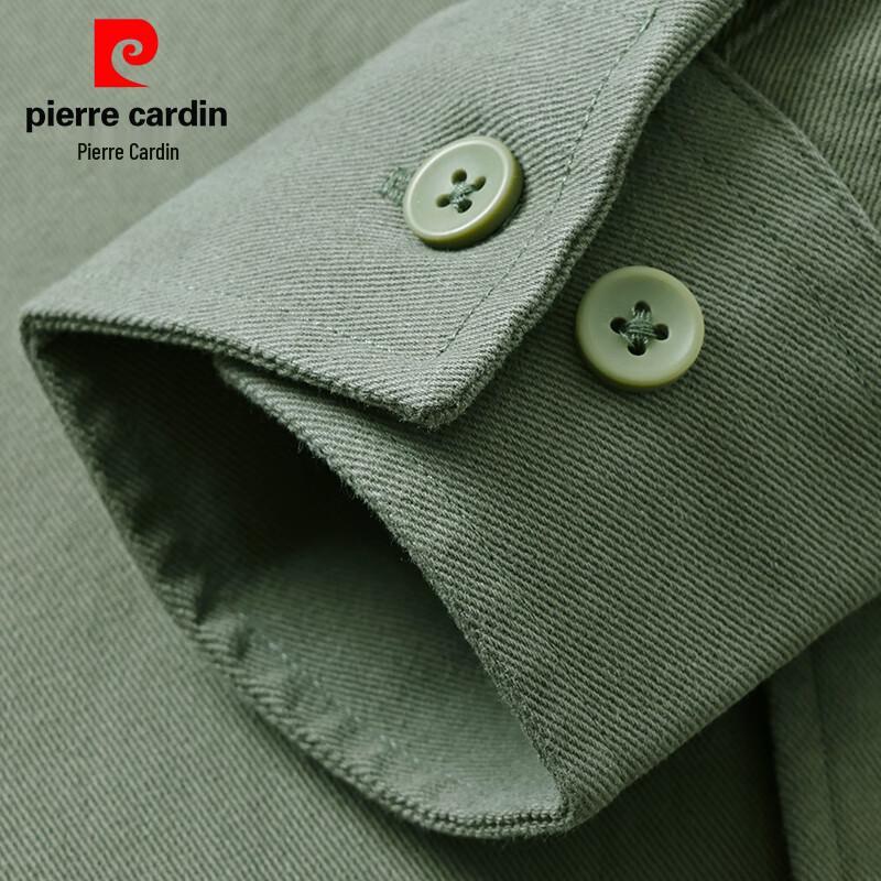 Pierre Cardin Herren Einfarbiges 100% Baumwolle Bügelfreies Business Casual Hemd