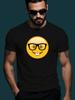 Smiling Glasses Trendy Streetwear Summer Casual Round Nec...
