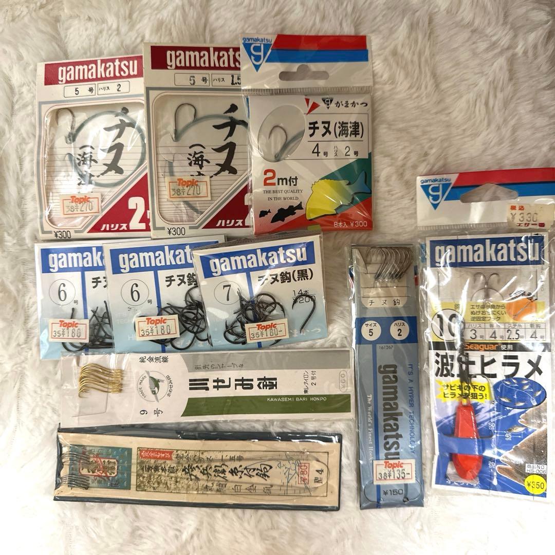 Used Gamakatsu Chinu needle etc.