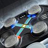 Music Boxing Machine for Kids Bluetooth-compatible Intelligent Scoring Target with Racing Light