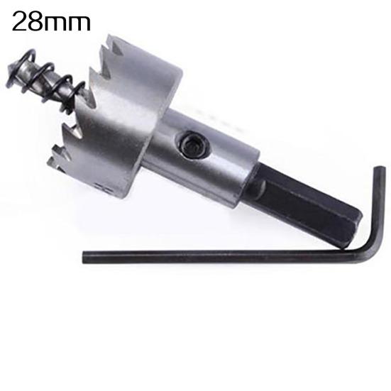16-50mm Carbide Tip Tipped Drill Bit Set Metal Wood Alloy Cutter Hole Saw Tool