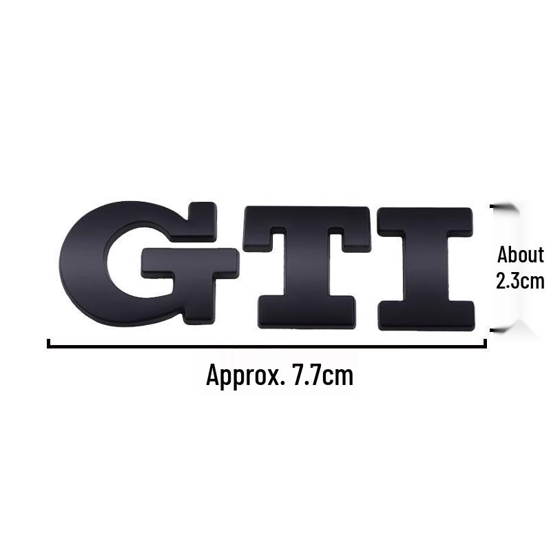 Volkswagen POLO Golf GTI 6 & 7 Emblem Rabbit Tail Sticker