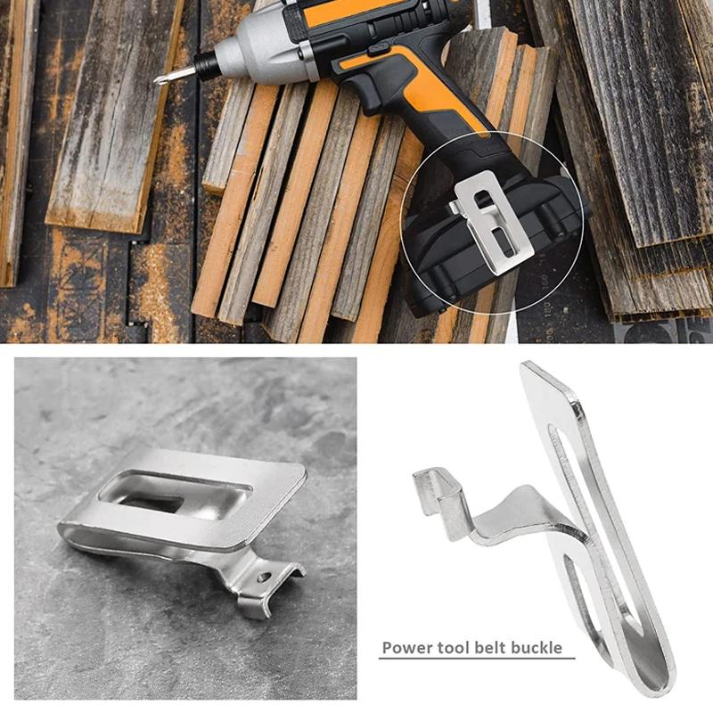 1/2/3/5PCS Portable Belt Clip Hook With Screw For Worx 20V Cordless Drills Impact Driver Hook WU268 WU278 WU279 WX268 WX279
