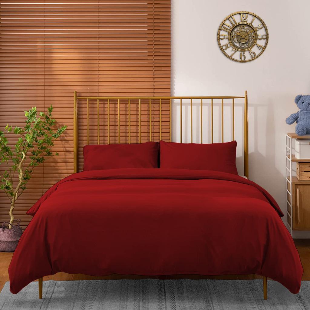 Superweiche Daunenbettdecke Bettwäsche Dreiteiliger Bettbezug