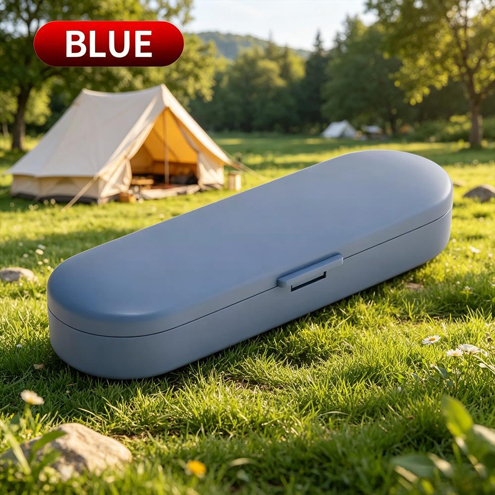 Portable Mini Lightproof Sealed Medicine Box, Waterproof Pill Storage Case for Outdoor Camping & Daily Use