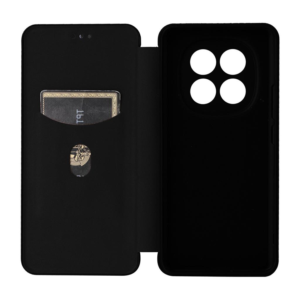 Phone Case For Xiaomi Poco M8 5G / Redmi Note 15 5G (Global) / 15 4G (Global) Carbon Fiber Texture Drop-Proof PU Leather Phone Cover