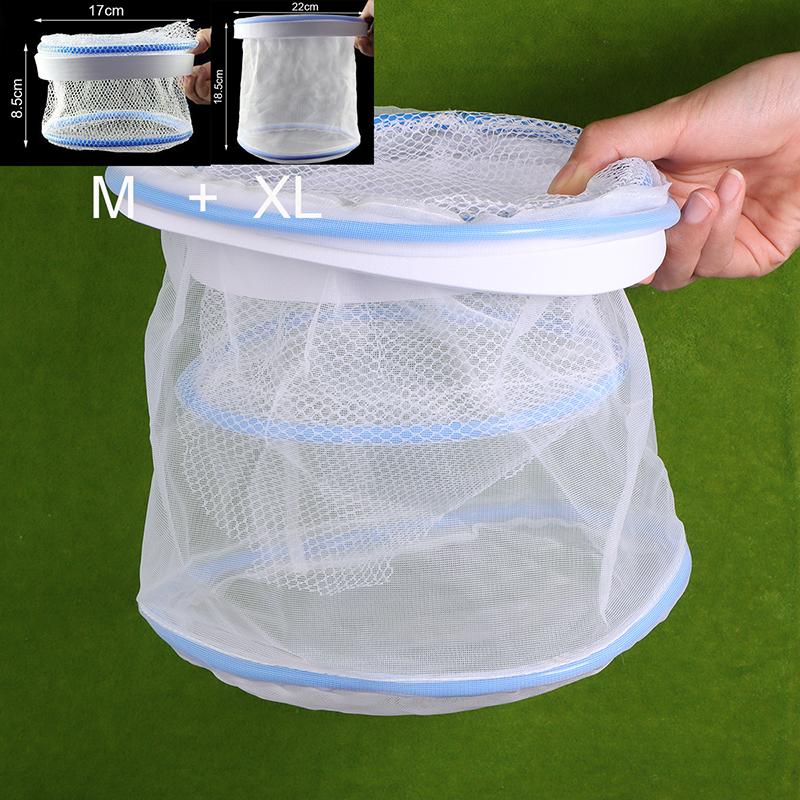 Breeding Equipment Ventilated Guppy Breeding Net Nylon Fish Tank Isolation Box Floating Fish Net Permeable Breeding Net D