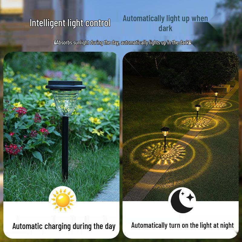Solar Garden Pathway Lights - Dreamy Outdoor Landscape Decoration