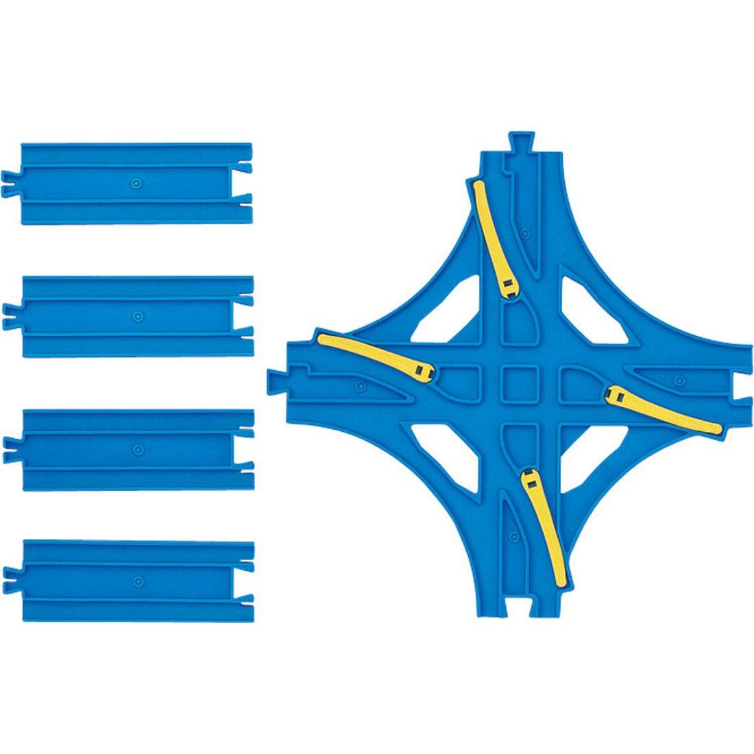 

TAKARA TOMY Plarail Crossing Point Rail 4 прямой (с 1/2 рельсами) Р-14