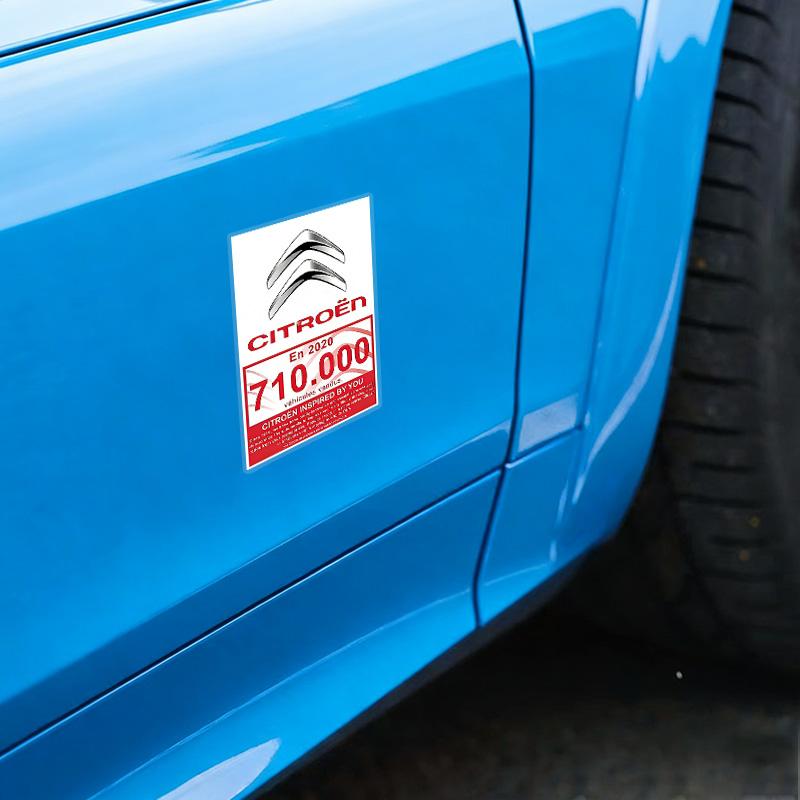 Statyczna Naklejka na Przednią Szybę Samochodową Wodoodporna Statyczna Naklejka Do Citroen C2 C3 C4 C5 DS3 DS4 DS5 DS7 Xsara Berlingo Saxo Picasso