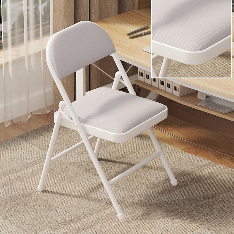 Outdoor Portable Foldable Chair Simple And Multifunctional Leisure Stool Office Training Chair With Backrest