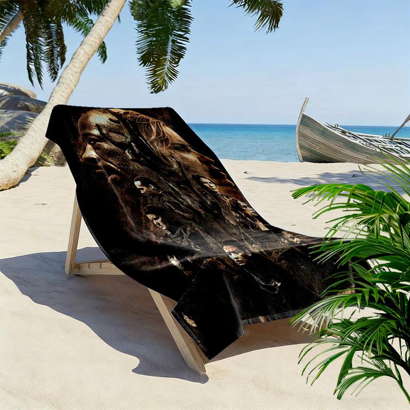 Survival Undead World beach towel beach Outdoor camping seaside swim quick-drying swim towel beach Comfort Outdoor picnic beach mat Fashion