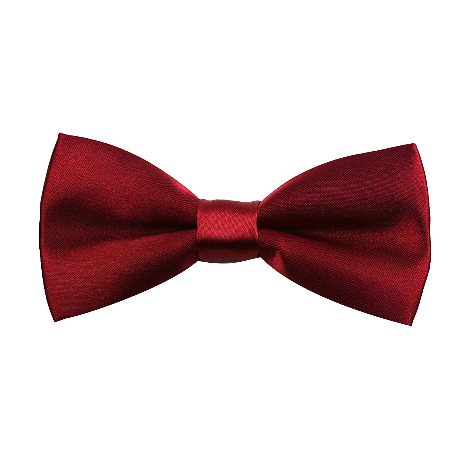 

Регулируемый модный формальный свадебный галстук-бабочка, новинка, смокинг, галстук-бабочка One Size винный