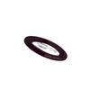 Korean Gold Oval Acetate Hair Clip - Retro Style for Bangs & Flyaways
