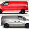 4Pcs/Lot Car Both Side Stripes Stickers Custom Decor Camper Van Graphics Vinyl Decals Auto Tuning Accessories For Fiat Talento