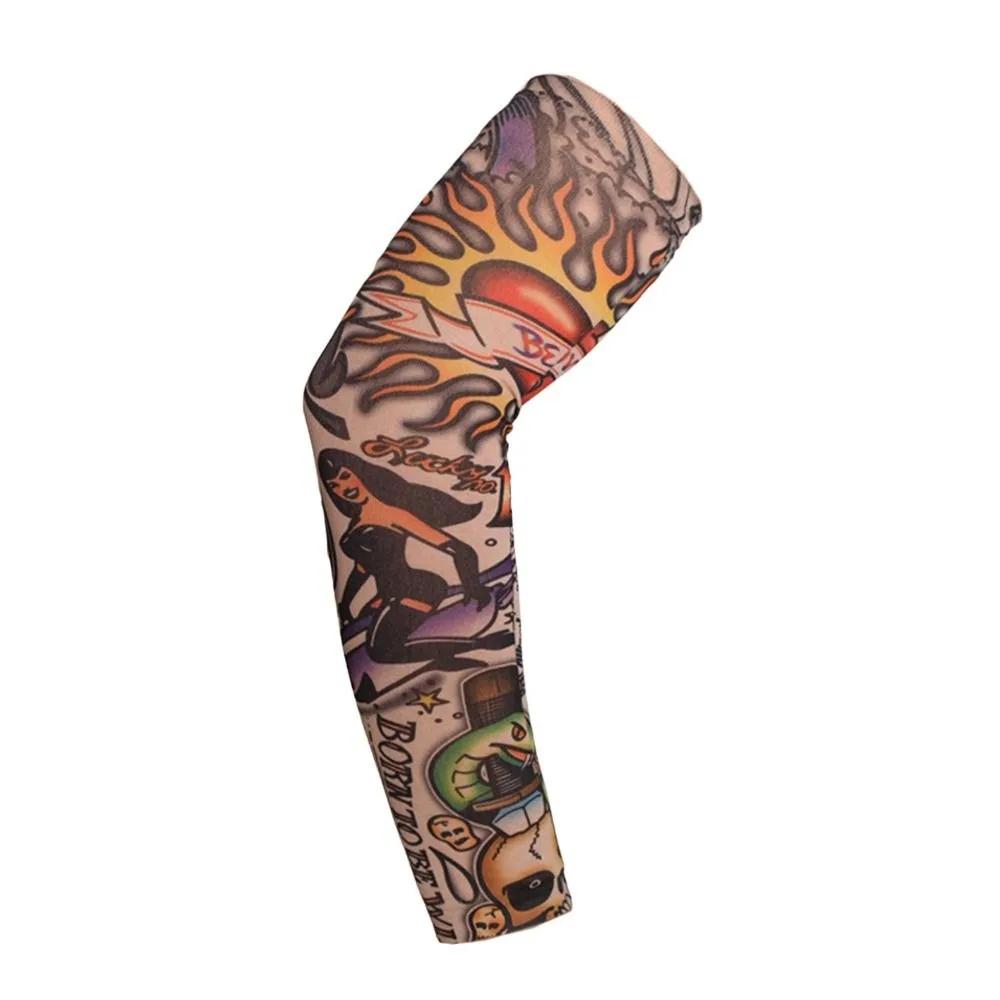 1Pcs New Sun Protection Flower Arm Sleeves Summer Cooling UV Protection Arm Cover Outdoor Sport Basketball Arm Sleeves