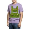 Men's Casual Printed Round Neck Short Sleeve T-Shirt, Lightweight Breathable Tee
