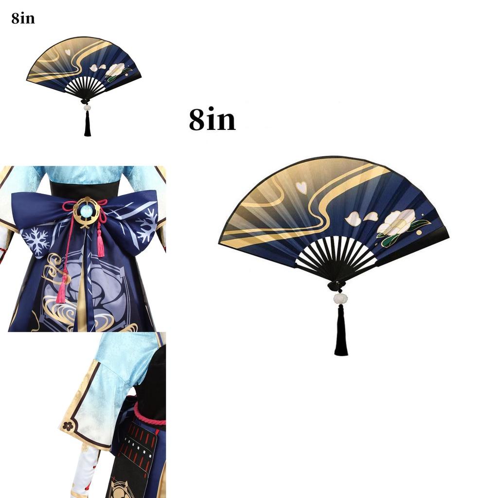Costum Cosplay Kamisato Ayaka Genshin Impact Pentru Femei Cu Perucă Evantai Și Saboți