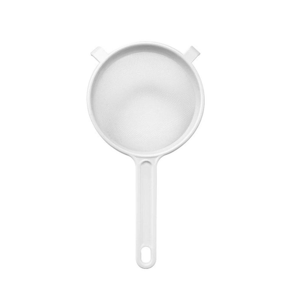 Zestaw 4 sitka do mąki kuchennej do pieczenia, przesiewania i filtrowania oleju, o średnicach 7 cm, 12 cm, 15 cm, 18 cm, ręczne filtry