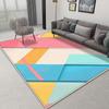 Nordischer Geometrischer Teppich Wohnzimmer 200x300 Schlafzimmerteppich Großflächige Teppiche zur Heimdekoration Rutschfeste Sofa-Bodenmatten nach Maß