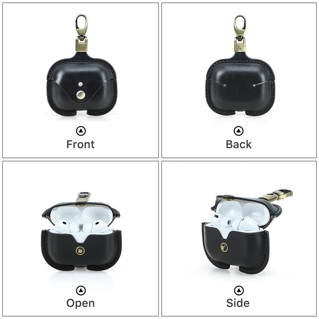 Vintage Leather Case for Airpods Pro 3 2 1 Gen Shockproof Wireless Earphone Cover For Apple Airpods Pro Headphone Accessories