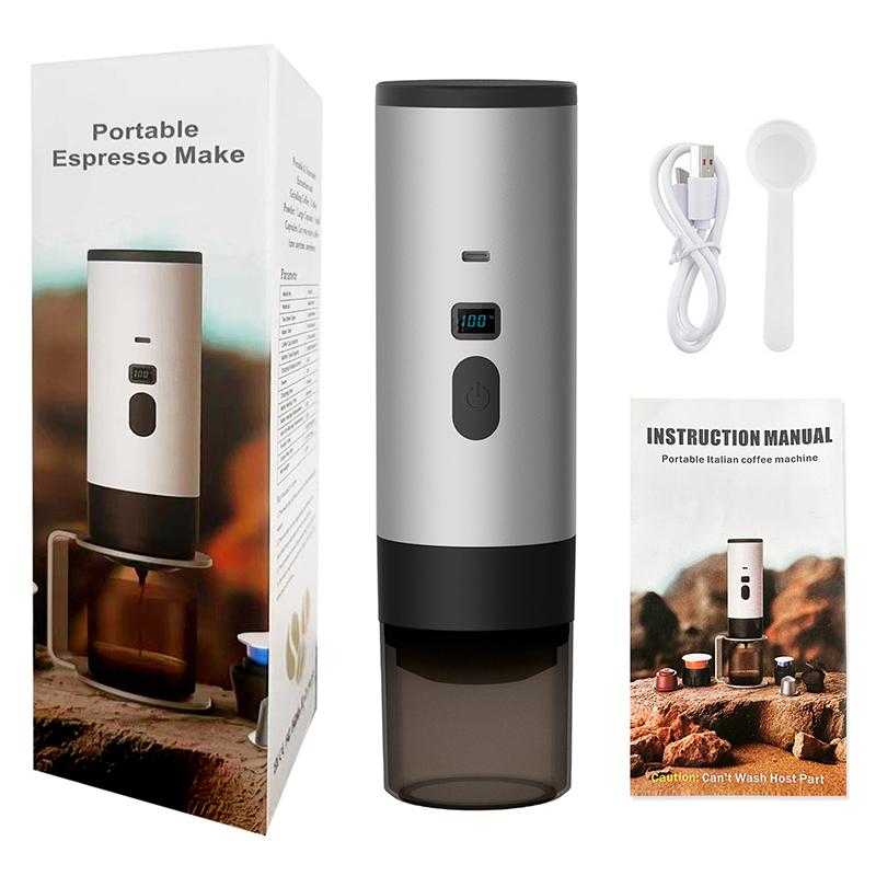 

Portable Usb-powered3-in-1espresso Maker Fast Brewing Outdoor Coffee Maker With Power Bank For Homecamping Travel Coffee Machine