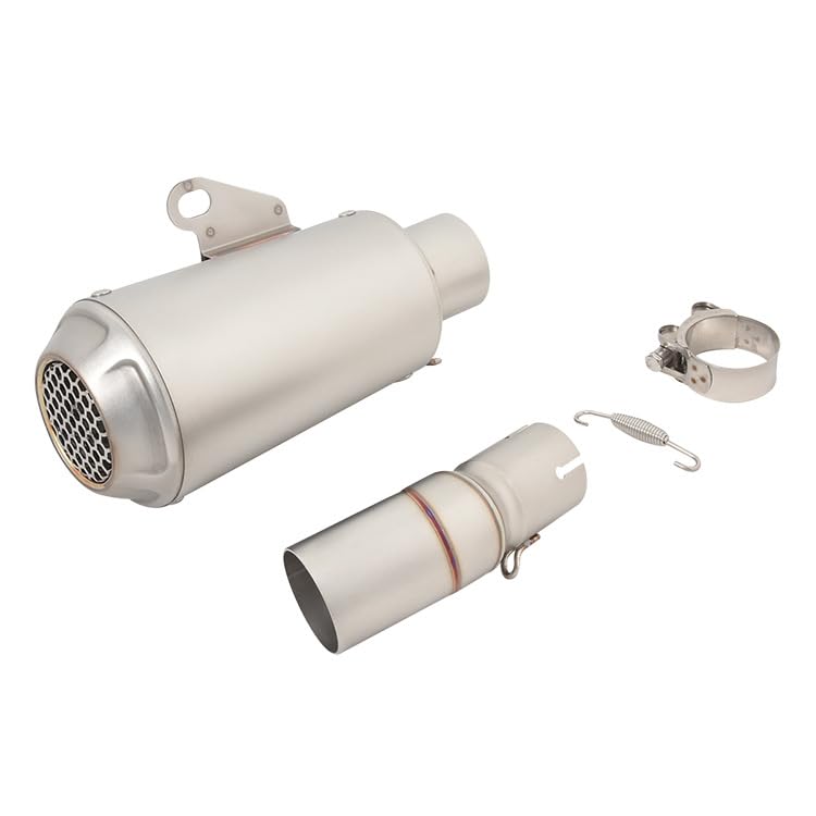 FIRECARP Auspuffrohr Mittelrohr Motorrad Auspuff Slip-on Schalldämpfer