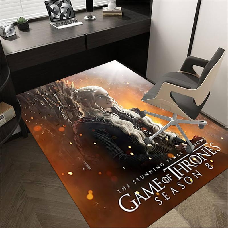 

1 шт. Ковер «Игра престолов» 8-й сезон, для декора дома и офиса, коврик под кресло, праздничный подарок, ковер для конференц-зала L1022 60cm by 90cm