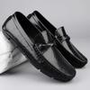 2025 Summer Classic Penny Loafers Men Boat Shoes Breathable Man Moccasins Leather Slip On Flats Luxury Mens Casual Driving Shoes