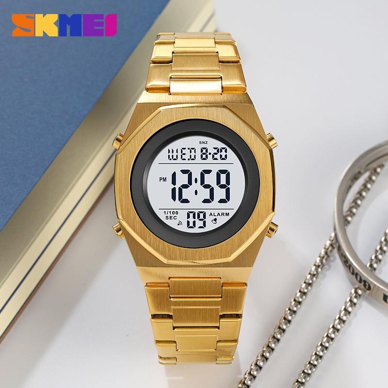 Watch Trend Outdoor Sports Timing Men's Electronic Watch Luminous Waterproof Stainless Steel Shenzhen Watch