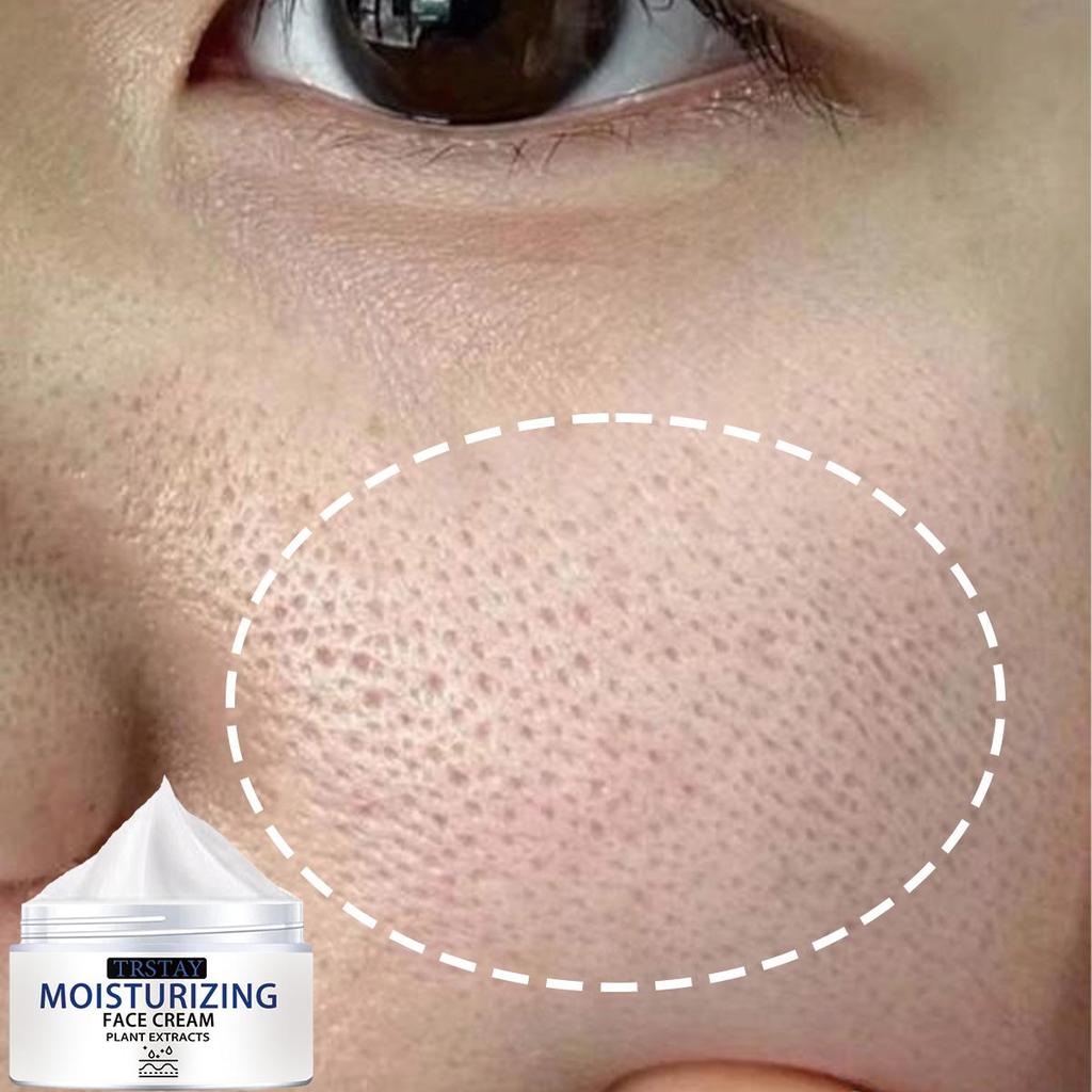 Hyaluronic Acid Pore Shrinking Cream, Shrinks Pores, Moisturizes the Skin, Tightens the Skin, Hydrates and Moisturizes