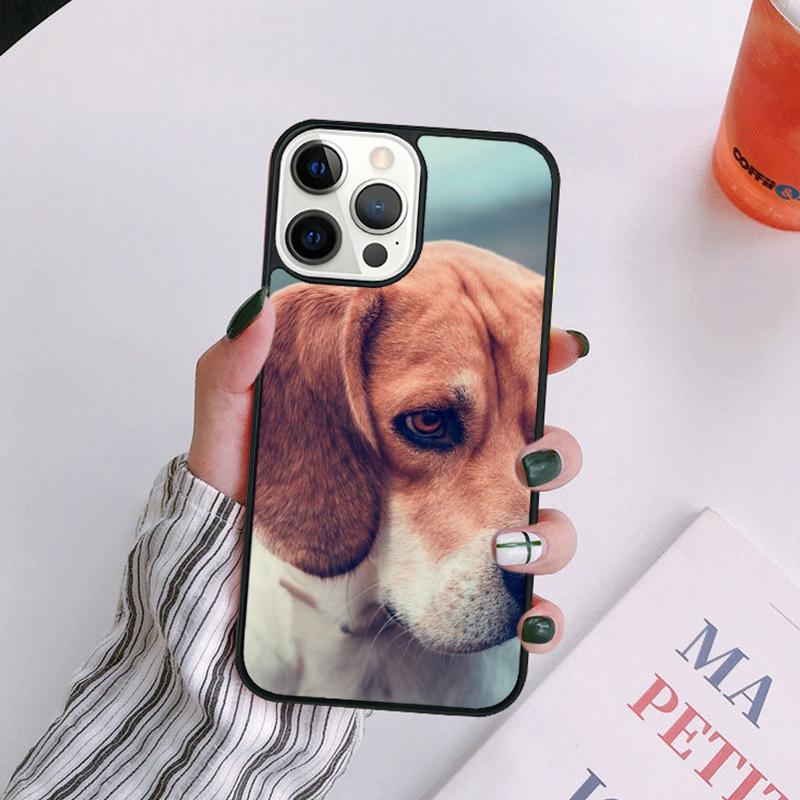 Beagle Dog Animal Phone Case For iPhone 17 Air 14 13 12 16Pro Max 15 11  Plus Max Cover Shell coque