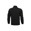 Li-Ning Casual Sports Knitted Stand Collar Jacket Men Jackets Standard-Black AWDQ269-1