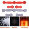 1pc Reusable Air Fryer Magnet Silicone Buckle Non-Scratch Removable Air Fryer Magnets Fixation Safely Paper Holder