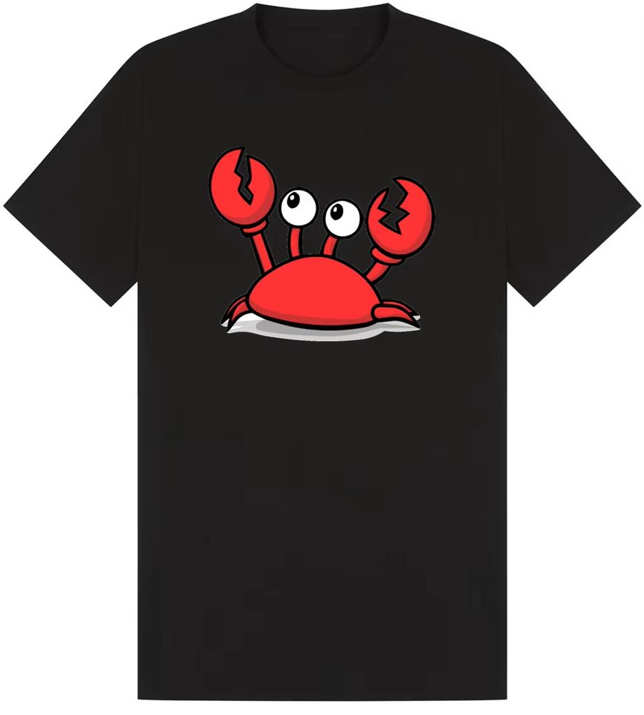 T-shirt Estiva Stampata a Maniche Corte alla Moda Semplice Comoda Traspirante Unisexs E Unisexs T-shirt
