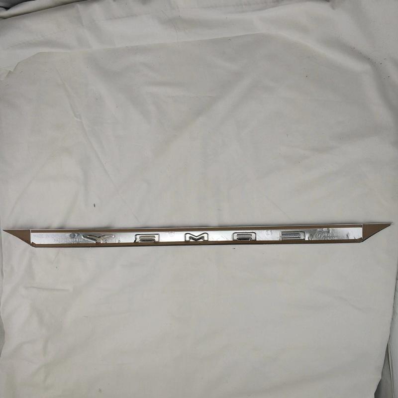 1pcs New Paste Style Car ABS Chrome Carbon Accessories Plated Rear Trunk Lid Cover Trim 2018   For Toyota Camry 8