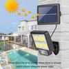 Solar Split Wall Lamp 3 Mode Waterproof Motion Sensor Lamps Garden Street Lighting Solar Lamp For Garage Security Wall Light