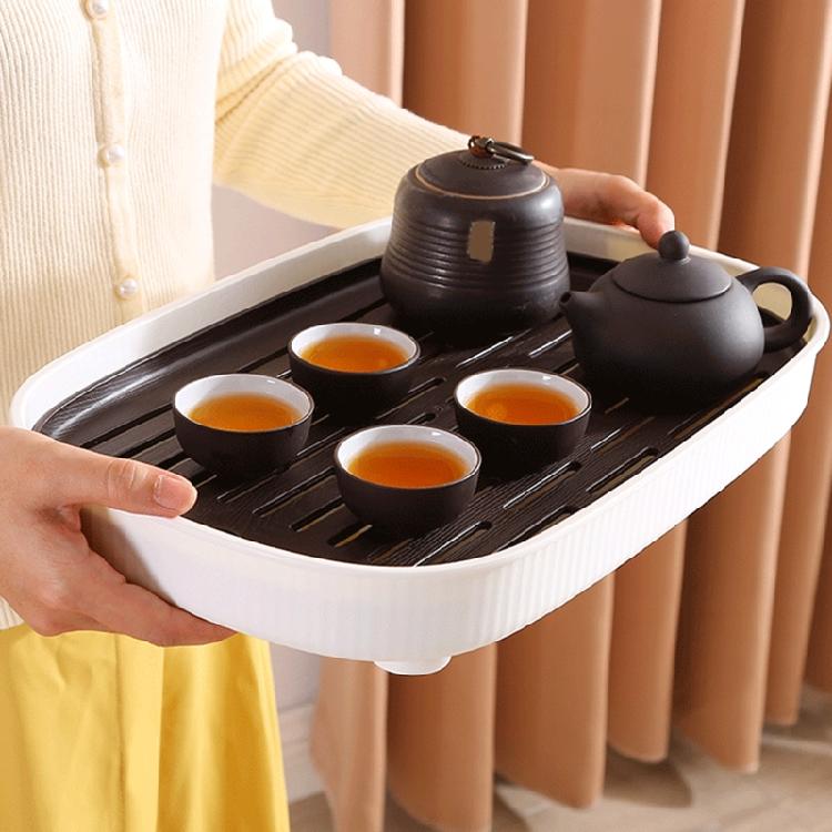 Dish Drying Rack Drain Tray Cutlery Organization Kitchen Home Accessories
