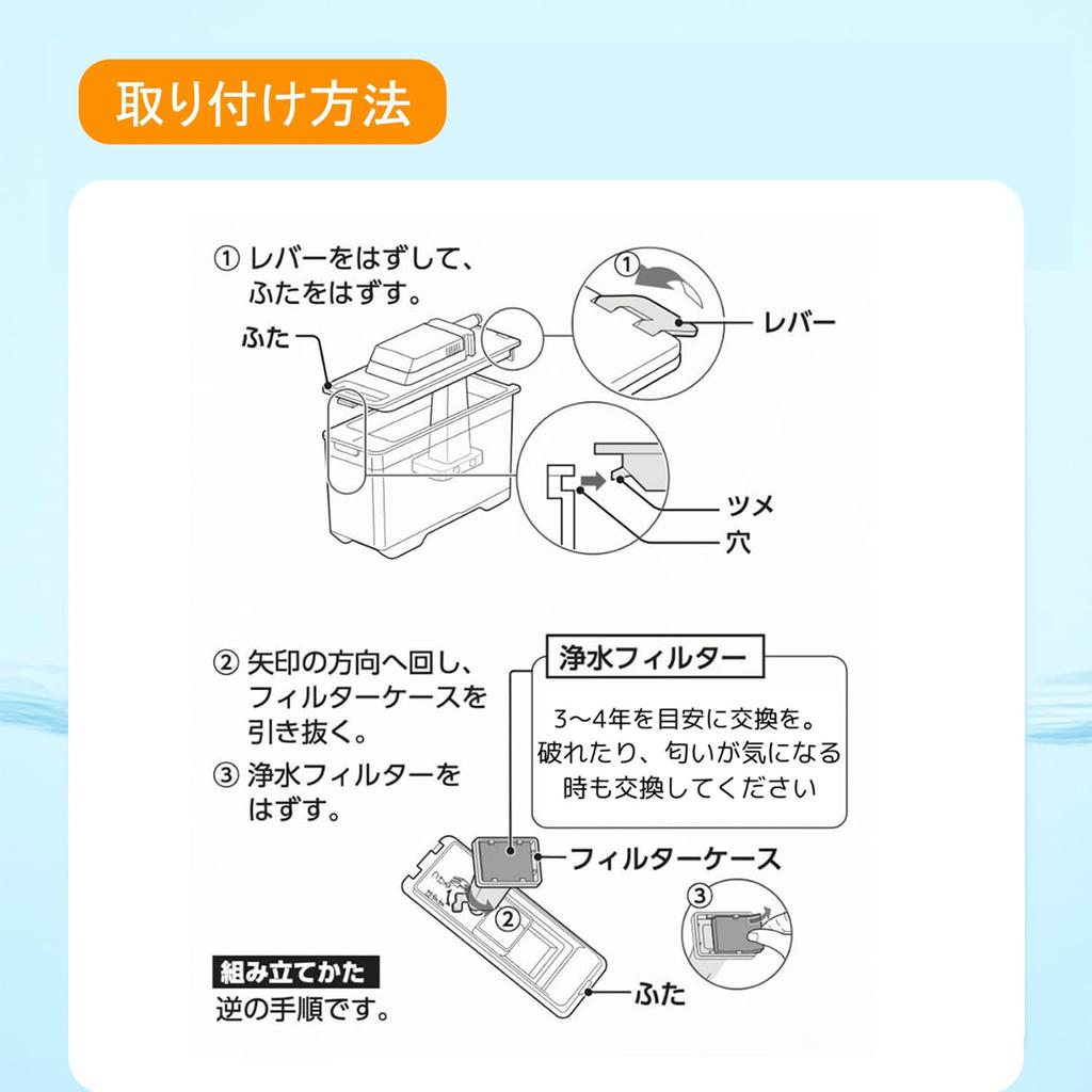 Compatible Sharp Refrigerator Ice Maker and Water Purification Filter Number Safety Tested In Pack of (Part 201337-0093H / 201337-0093) [Food Japan]