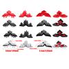 3D Car Steer Wheel Emblem Sticker Auto Interior Accessories For Mitsubishi 9 Ralliart X EX ASX L200 Colt Outlander Pajero Lancer